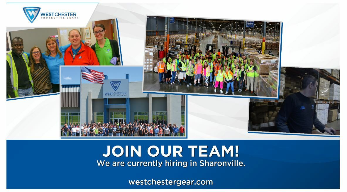 Join Our Team flyer West Chester Protective Gear